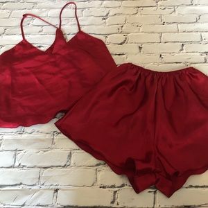 Red Pajama Set